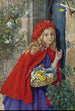 Le Petit Chaperon rouge - Isabel Naftel — vy av konstverket
