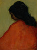 Profil d'une gitane - Isidre Nonell — vy av konstverket