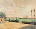 Les Zattere à Venise - Italico Brass — vy av konstverket
