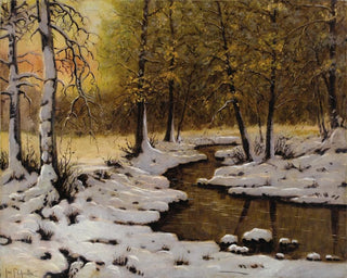 Lumière du soir - Ivan Fedorovich Choultse — vy av konstverket