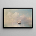lugna hav - Ivan Konstantinovich Aivazovsky — inramlat konstverk på väggen