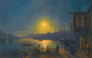 Ivan Konstantinovich Aivazovsky - Moonrise Over The Golden Horn.webp