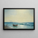 Marins débarquant - Ivan Konstantinovich Aivazovsky — inramlat konstverk på väggen