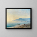 La baie de Yalta avec les montagnes Magobi et Ai-Petri - Ivan Konstantinovich Aivazovsky — inramlat konstverk på väggen