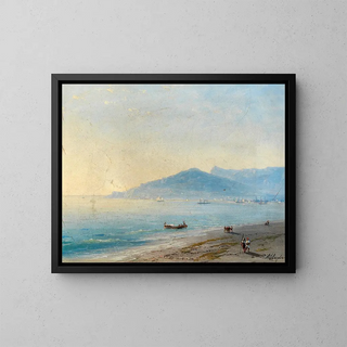 Ivan Konstantinovich Aivazovsky - The Bay of Yalta with the Magobi and Ai Petri mountains.webp