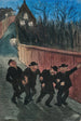 Promeneurs nocturnes - Ivar Arosenius — vy av konstverket