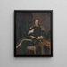 Patrick Baron Seton 1849–1911 - Ivar Nyberg — inramlat konstverk på väggen