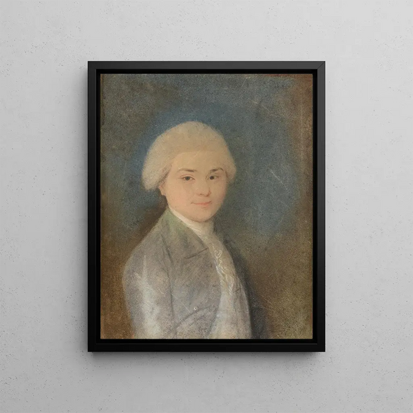 John Quincy Adams - Izaak Schmidt — inramlat konstverk på väggen
