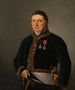 porträtt av inspektör general A. F. Goudriaan - Izaak Schouman — vy av konstverket