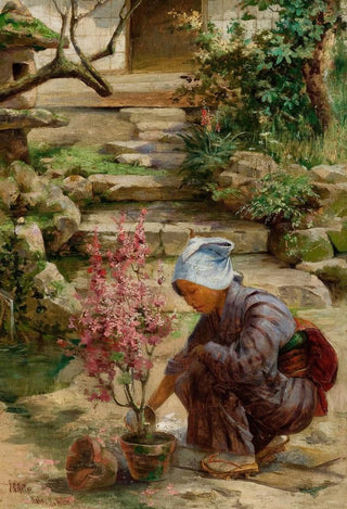 J Charles Arter - In the Garden.webp
