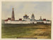 Vue du monastère de Devichiago - J Daziaro — vy av konstverket