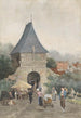 Porte de Veer à Schoonhoven - J de Jong Ezn — vy av konstverket