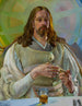 Le Christ à Emmaüs - Jacek Malczewski — vy av konstverket