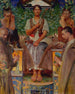 Hyllning till konst och muse - Jacek Malczewski — vy av konstverket