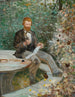 Portrait of Adolf Dygasiński - Jacek Malczewski — vy av konstverket