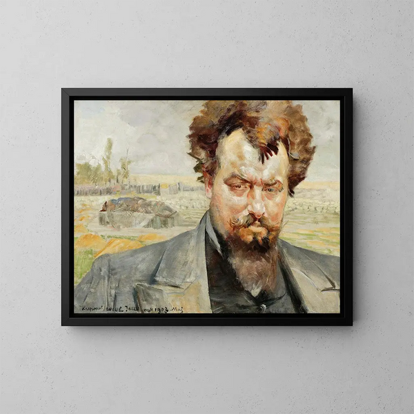 Jan Kasprowicz - Jacek Malczewski — inramlat konstverk på väggen