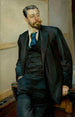 Portrait de Michał Wywirski - Jacek Malczewski — vy av konstverket