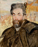 Portrait de Stanisław Witkiewicz - Jacek Malczewski — vy av konstverket