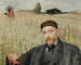 Portrait de Wacław Karczewski - Jacek Malczewski — vy av konstverket
