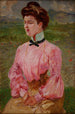 Portrait d'une Jeune Dame - Jacek Malczewski — vy av konstverket