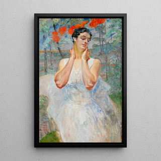 Jacek Malczewski - Portrait of a woman with rowanberry.webp