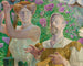 självporträtt med mus och buddleja - Jacek Malczewski — vy av konstverket