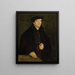 Portrait de Boniface Amerbach - Jacob Clauser — inramlat konstverk på väggen