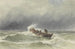 Räddning till sjöss - Jacob Eduard van Heemskerck van Beest — vy av konstverket