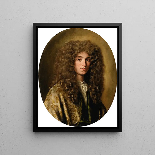 Jacob Ferdinand Voet - Portrait of a man wearing a wig.webp