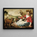 La Bergère - Jacob Gerritsz Cuyp — inramlat konstverk på väggen