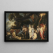 Allégorie de la fertilité - Jacob Jordaens — inramlat konstverk på väggen