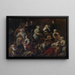 Les religieuses de l'hôpital d'Anvers - Jacob Jordaens — inramlat konstverk på väggen