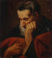 en skäggig man, kanske en apostel - Jacob Jordaens — vy av konstverket