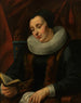 Portrait av en kvinna - Jacob Jordaens — vy av konstverket