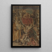 Saint Martin de Tours som botar tjänaren till Tétrodius - Jacob Jordaens — inramlat konstverk på väggen