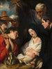 L'Adoration des bergers - Jacob Jordaens — vy av konstverket