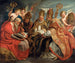 Les quatre Pères de l'Église latine - Jacob Jordaens — vy av konstverket