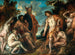 Le concours musical entre Apollon et Pan - Jacob Jordaens — vy av konstverket