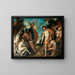 Le concours musical entre Apollon et Pan - Jacob Jordaens — inramlat konstverk på väggen