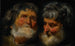 Två studier av en gammal mans huvud - Jacob Jordaens — vy av konstverket