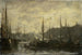 Vue du port - Jacob Maris — vy av konstverket