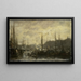 Vue du port - Jacob Maris — inramlat konstverk på väggen