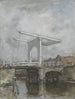 Le pont-levis - Jacob Maris — vy av konstverket
