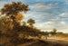 Landskapsbild med skog och boskap i vila - Jacob Salomonsz van Ruysdael — vy av konstverket