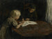 Barn med en bildbok - Jacob Simon Hendrik Kever — vy av konstverket