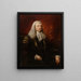 Portrait de Lord Langdale - Jacob Thompson — inramlat konstverk på väggen