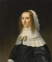 Portrait d'une dame - Jacob Willemsz. Delff le Jeune — vy av konstverket