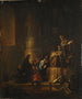Presentation vid templet - Jacob Willemsz. de Wet — vy av konstverket
