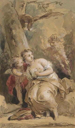 Jacob de Wit - Callisto Amor en Jupiter met de adelaar.webp