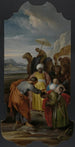 Saint Philippe baptise l'eunuque - Jacob de Wit — vy av konstverket